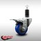 Service Caster 3'' SS Blue Poly Swivel 1-1/4'' Expanding Stem Caster Total Lock Brake SCC-SSEXTTL20S314-PPUB-BLUE-114 - alternate 3